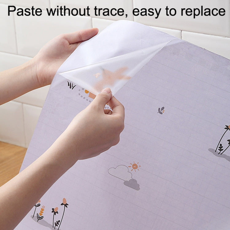 5 PCS Kitchen Cabinet Stove Oil-Proof Self-Adhesive Sticker, Style:Transparent Type(Cute Pet) - Wall Tile Stickers by PMC Jewellery | Online Shopping South Africa | PMC Jewellery | Buy Now Pay Later Mobicred