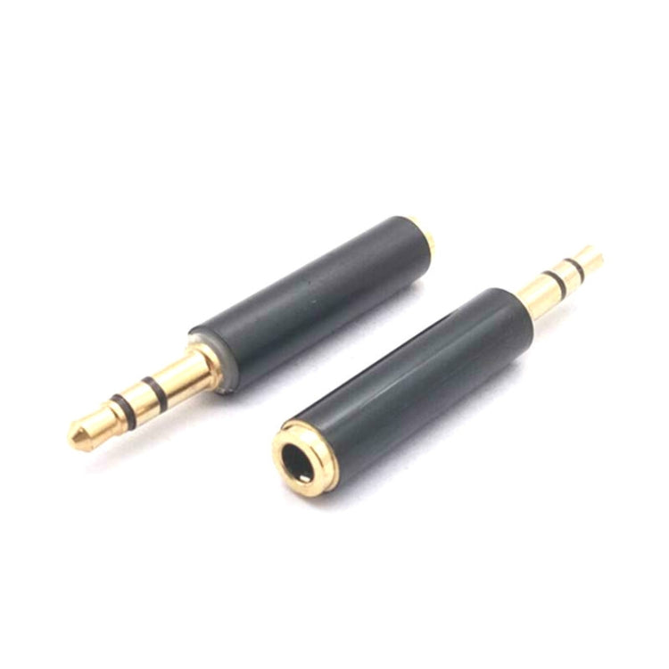 10 PCS 3.5mm 3 Section Revolution 4 Section Female Mobile Phone Headset Adapter Male to Female Audio Extension Adapter - free shipping - PMC Jewellery - Order now!