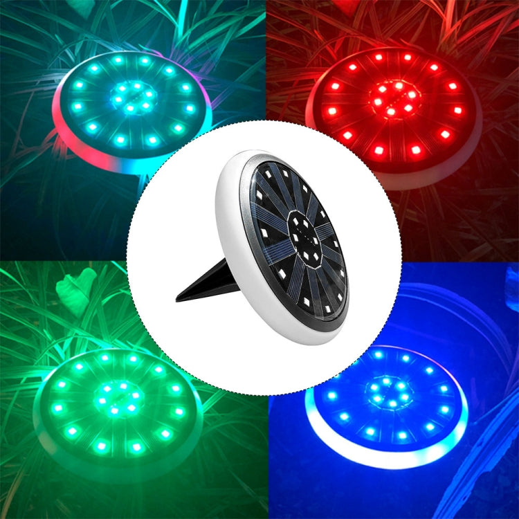 LED Solar Buried Lamp Stainless Steel Outdoor RGB Grass Garden Light - Buried Lights by PMc TechLife | Online Shopping South Africa | PMc TechLife | Buy Now Pay Later Mobicred
