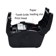 Xprinter XP-76IIH Dot Matrix Printer Open Roll Invoice Printer, Model: USB Interface(UK Plug)