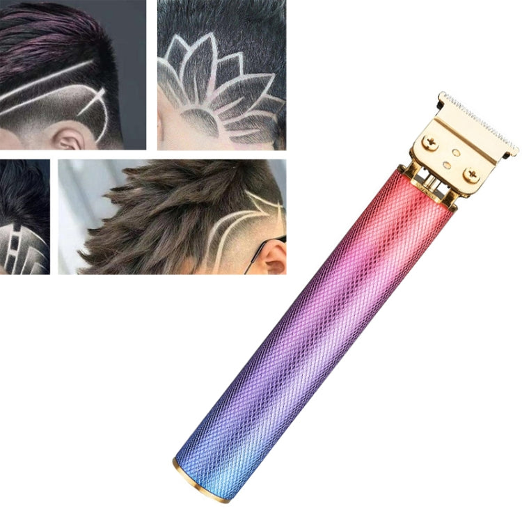 Gradient Color Small Clipper Retro Electric Clipper USB Charging Electric Hair Clipper - free shipping - PMC TechLife - Order now!