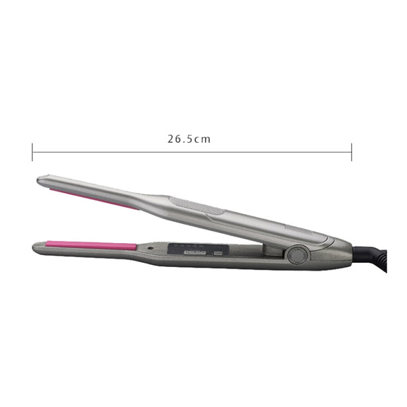 Small Wave Curling Iron For Men Beard Curling Iron 3D Ceramic Thermostat Hair Straightener(UK Plug)