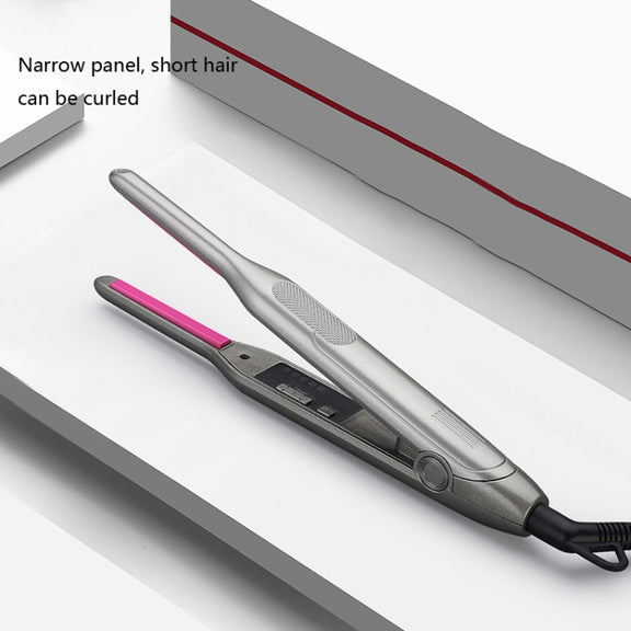 Small Wave Curling Iron For Men Beard Curling Iron 3D Ceramic Thermostat Hair Straightener(UK Plug)