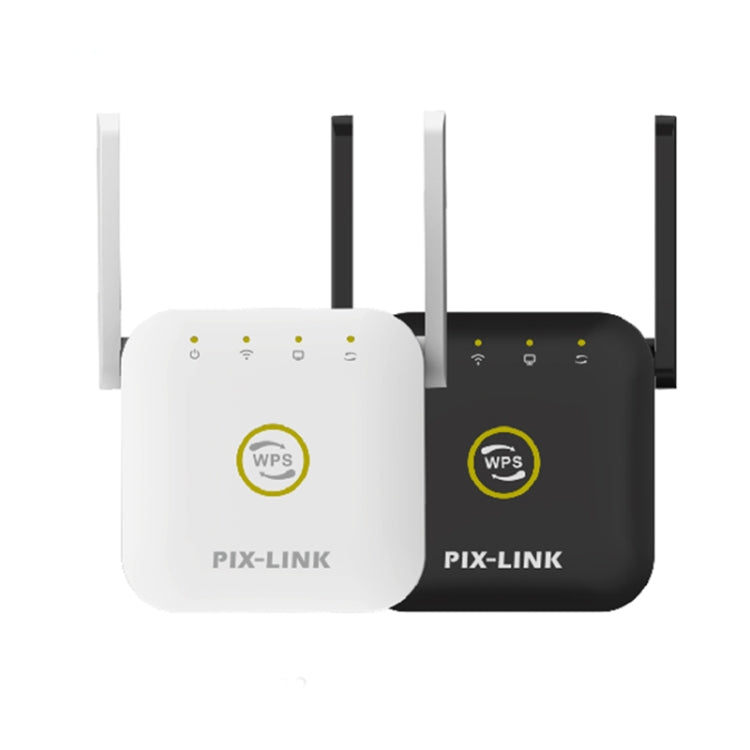 PIX-LINK WR22 300Mbps Wifi Wireless Signal Amplification Enhancement Extender, Plug Type:US Plug(Black) - free shipping - PMC Jewellery - Order now!