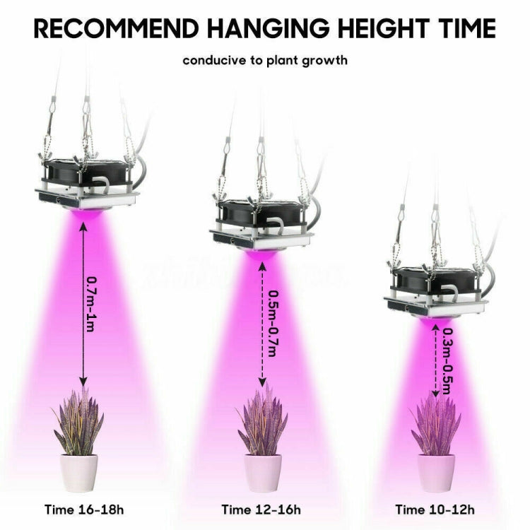 COB Plant Growth Light LED Vegetable Planting Succulent Light, Light:Full Spectrum(EU Plug 220V) - LED Grow Lights by PMc TechLife | Online Shopping South Africa | PMc TechLife | Buy Now Pay Later Mobicred