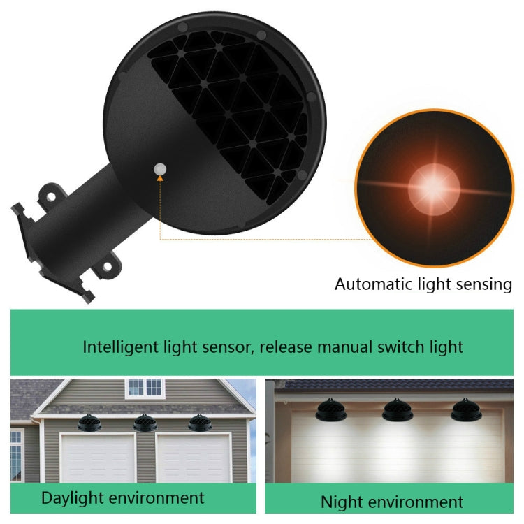 50W LED Outdoor Light Sensing IP65 Waterproof Wall Lamp Garden Courtyard Street Light(White Light) - Street Lights by PMc TechLife | Online Shopping South Africa | PMc TechLife | Buy Now Pay Later Mobicred
