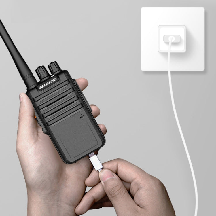 Baofeng BF-898plus Handheld Outdoor 50km Mini FM High Power Walkie Talkie, Plug Specifications:US Plug