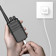 Baofeng BF-898plus Handheld Outdoor 50km Mini FM High Power Walkie Talkie, Plug Specifications:EU Plug