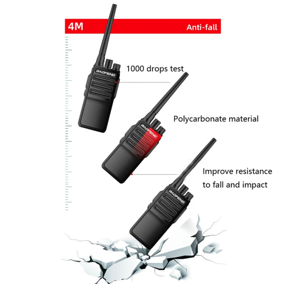 Baofeng BF-1904 Radio Communication Equipment High-power Handheld Walkie-talkie, Plug Specifications:UK Plug