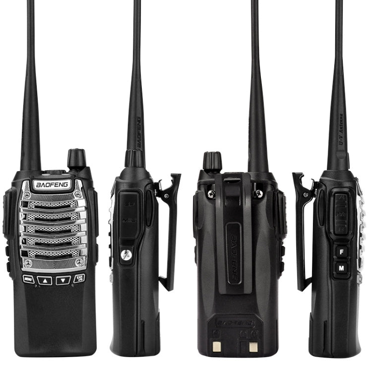 Baofeng UV-8D 8W High-power Dual-transmit Button Multifunctional Walkie-talkie, Plug Specifications:EU Plug