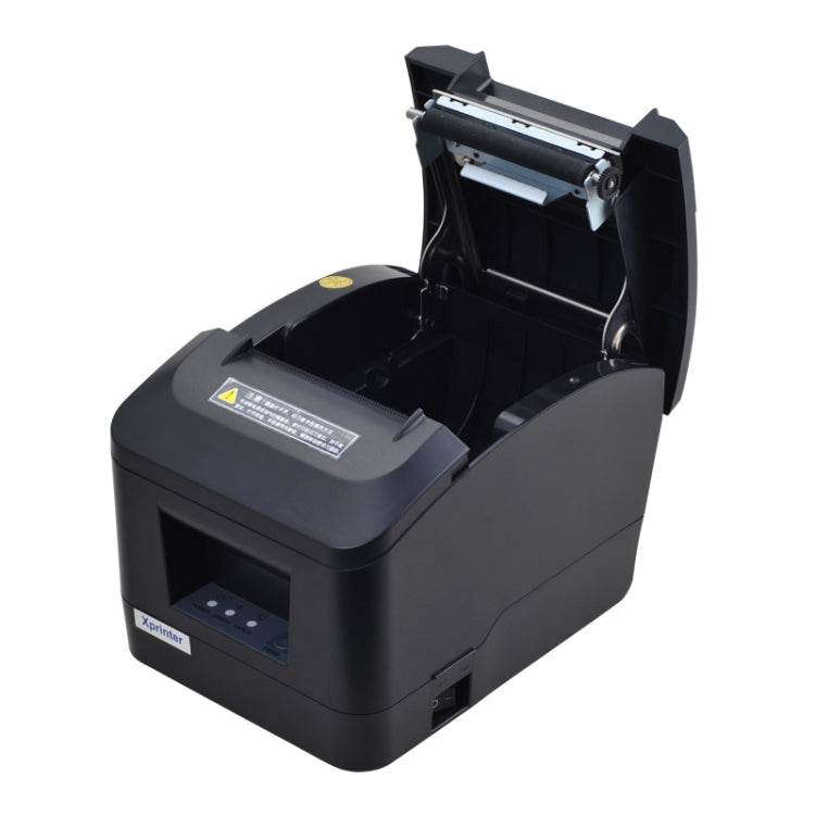 Xprinter XP-A160M Thermal Printer Catering Bill POS Cash Register Printer, Style:EU Plug(Network Port LAN)