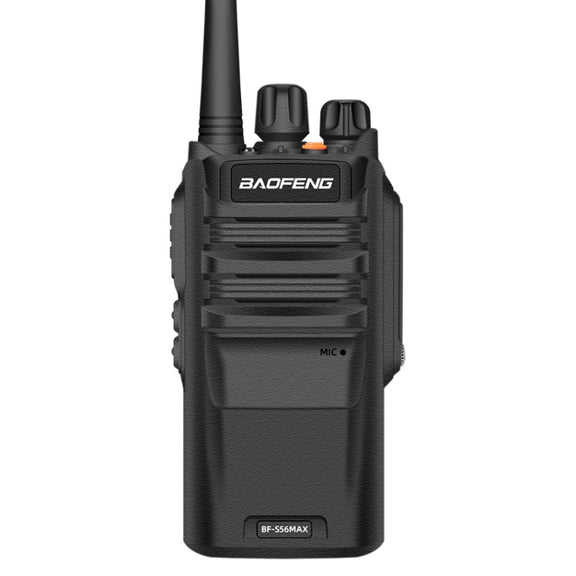 Baofeng BF-S56MAX High-power Water-resistant Handheld Communication Device Walkie-talkie, Plug Specifications:EU Plug