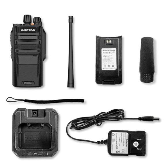 Baofeng BF-S56MAX High-power Water-resistant Handheld Communication Device Walkie-talkie, Plug Specifications:EU Plug
