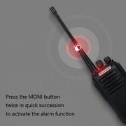 Baofeng BF-UV6D Civil Hotel Outdoor Construction Site Mobile High-power Walkie-talkie, Plug Specifications:AU Plug