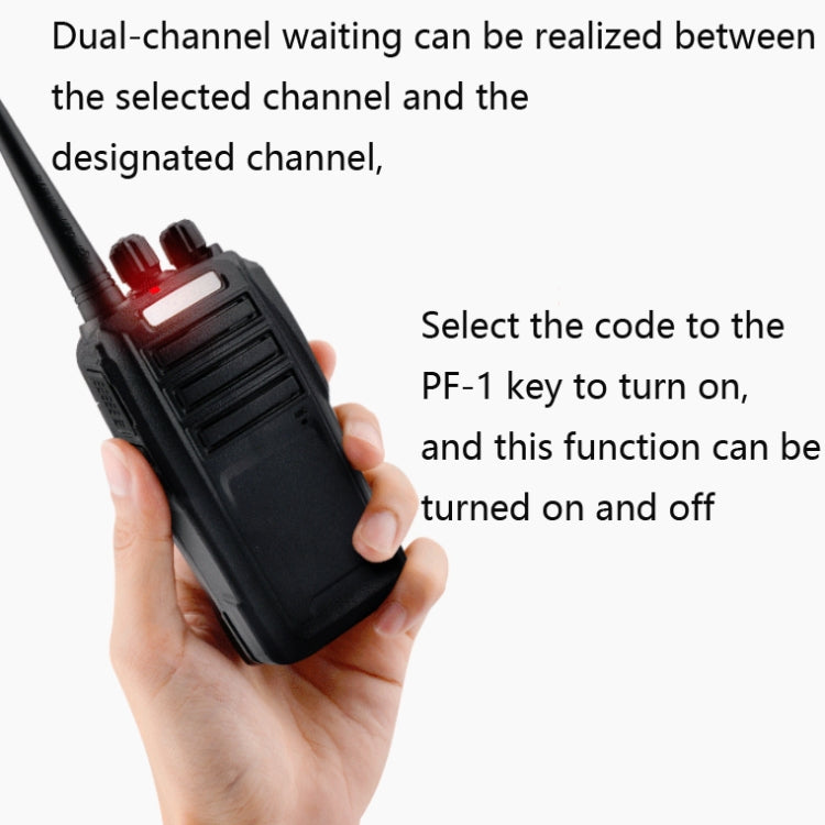 Baofeng BF-UV6D Civil Hotel Outdoor Construction Site Mobile High-power Walkie-talkie, Plug Specifications:US Plug - free shipping - PMC Jewellery - Order now!