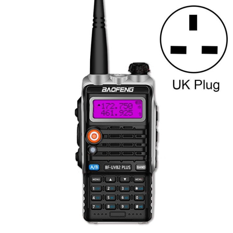 Baofeng BF-B2Plus Outdoor 50km Mini High-power FM Walkie-talkie, Plug Specifications:UK Plug - free shipping - PMC Jewellery - Order now!