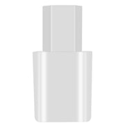 3 PCS Universal Car Intelligent Reverse Connection Lithium Battery Electric Car Mobile Phone Charger, Style:Extended White Double Port 2A