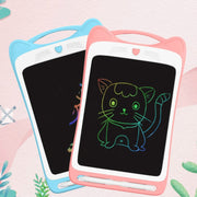 12 inch Children LCD Drawing Board Handwriting Board Light Energy Electronic Small Blackboard, Style:Color Highlight(Blue)