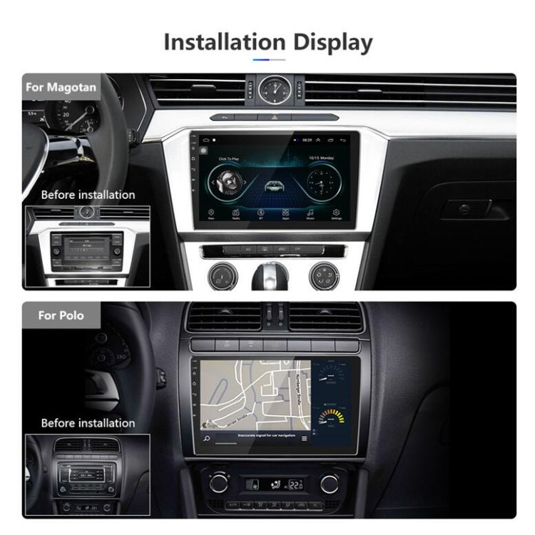 Universal Machine Android Smart Navigation Car Navigation DVD Reversing Video Integrated Machine, Size:10inch 2+32G, Specification:Standard+12 Lights Camera - Car DVD by PMC TechLife | Online Shopping South Africa | PMC TechLife | Buy Now Pay Later Mobicred