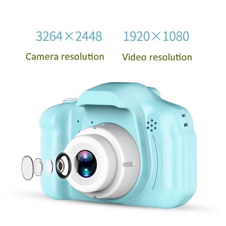 2.0 inch Screen 8.0MP HD Children Toy Portable Digital SLR Camera(Pink)