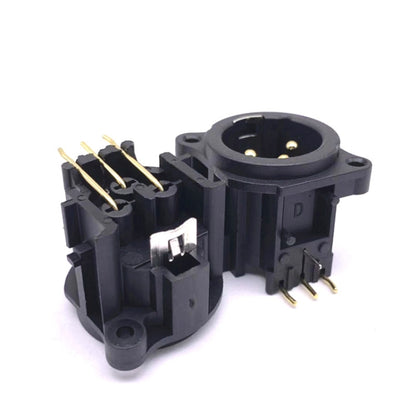 20 PCS Three-core XLR Socket Balanced Audio Card Dragon Socket Male and Female Socket(Male Socket) - free shipping - PMC Jewellery - Order now!