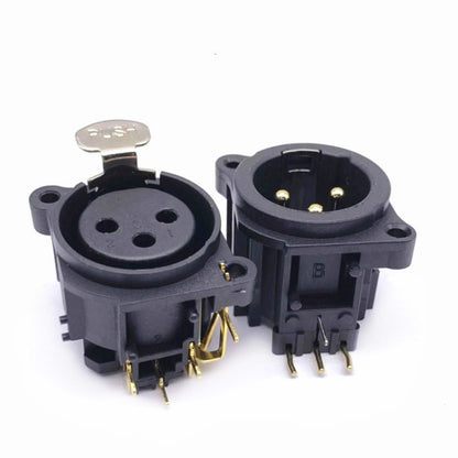 20 PCS Three-core XLR Socket Balanced Audio Card Dragon Socket Male and Female Socket(Female Socket) - free shipping - PMC Jewellery - Order now!