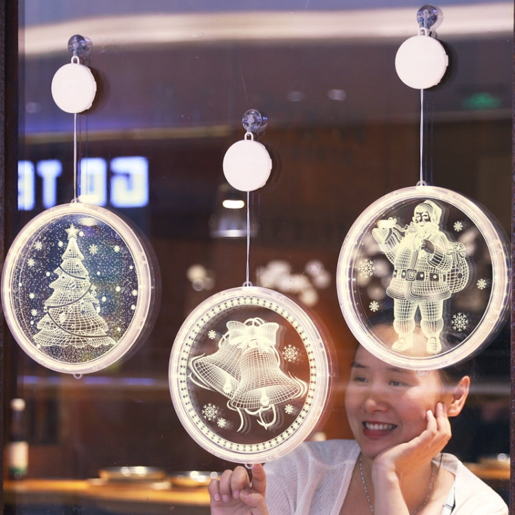 Christmas Decoration Light LED Holiday 3D Hanging Lamp, Power:Battery(Merry Christmas) - Christmas Decoration Lamps by PMc TechLife | Online Shopping South Africa | PMc TechLife | Buy Now Pay Later Mobicred