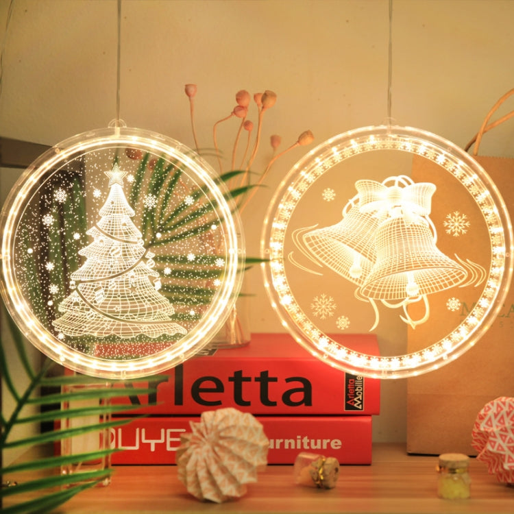 Christmas Decoration Light LED Holiday 3D Hanging Lamp, Power:Battery(Merry Christmas) - Christmas Decoration Lamps by PMc TechLife | Online Shopping South Africa | PMc TechLife | Buy Now Pay Later Mobicred