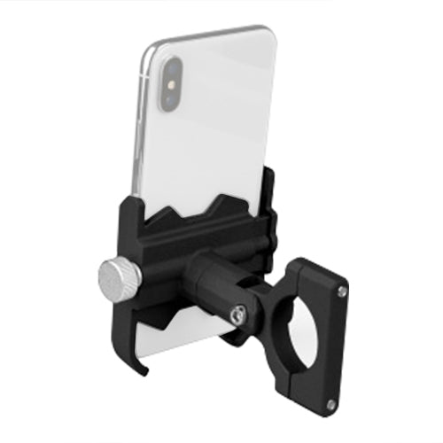 Bicycle Mobile Phone Holder Motorcycle Electric Car Navigation Mobile Phone Holder, Style:Handlebars(Black) - Holders by PMC TechLife | Online Shopping South Africa | PMC TechLife | Buy Now Pay Later Mobicred