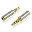 10 PCS 2.5 Four-level Revolution to 3.5 Female Adapter Mobile Phone Headset Adapter - Audio Adapter by PMC TechLife | Online Shopping South Africa | PMC TechLife