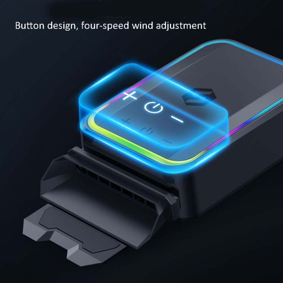 Suohuang Computer Notebook Exhaust Radiator Side Suction Fan Machine for Lenovo/ASUS/Dell laptops, Style:Colorful -5V Upgrade Version