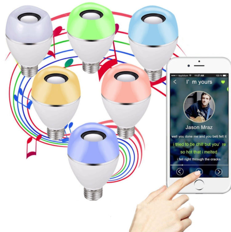 E27 LED Music Bulb Smart Colorful Remote Control Wake Up Light, Color temperature: APP Multi-link Music Light - Smart Light Bulbs by PMC TechLife | Online Shopping South Africa | PMC TechLife | Buy Now Pay Later Mobicred