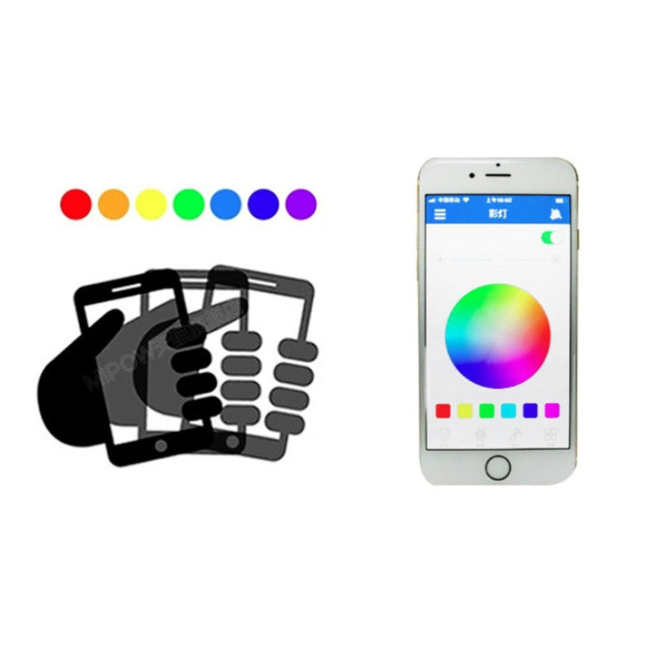 E27 LED Music Bulb Smart Colorful Remote Control Wake Up Light, Color temperature: APP Multi-link Music Light - Smart Light Bulbs by PMC TechLife | Online Shopping South Africa | PMC TechLife | Buy Now Pay Later Mobicred