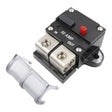 50A Auto Circuit Breaker Car Audio Fuse Holder Power Insurance Automatic Switch(Black) - Fuse by PMC TechLife | Online Shopping South Africa | PMC TechLife | Buy Now Pay Later Mobicred
