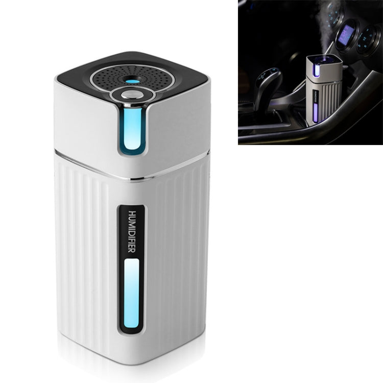 Humidifier USB Office Home Car Mute Portable Colorful Air Purifier(White) - Air Purifier by PMC TechLife | Online Shopping South Africa | PMC TechLife | Buy Now Pay Later Mobicred