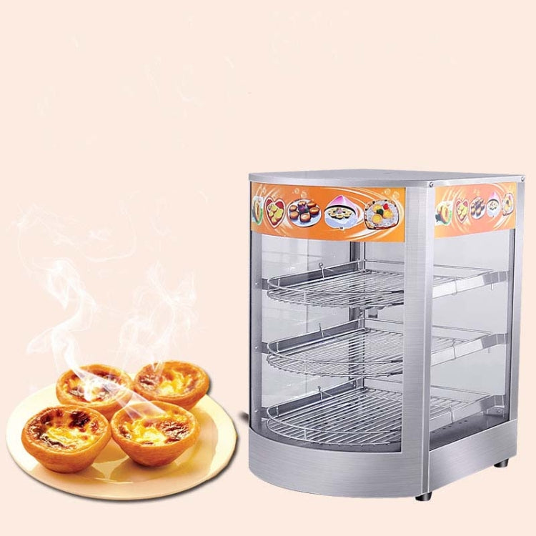 DH-1P Three-layer Electrical Heating Holding Cabinet Egg Tart Pizza Bread Food Heating Constant Temperature Holding Display Cabinet,  CN Plug - free shipping - PMC TechLife - Order now!