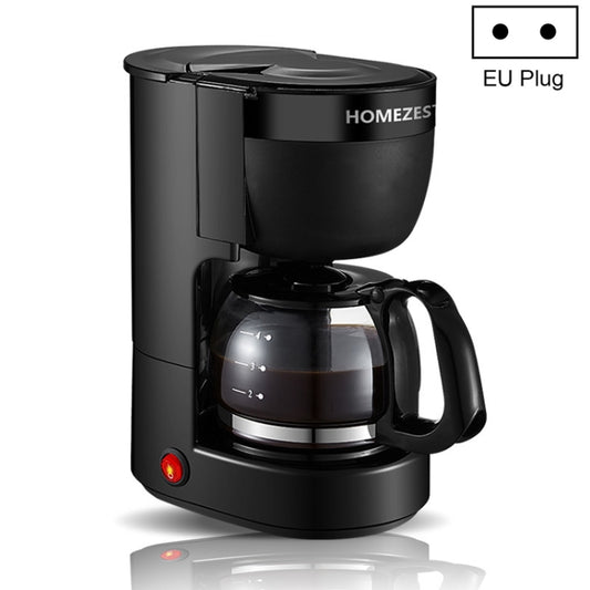 Homezest Household Small Coffee Maker Automatic Mini Drip Coffee Machine, Style:EU Plug(Black) - free shipping - PMC Jewellery - Order now!