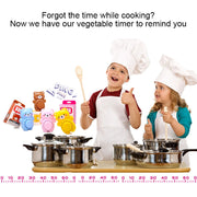 Cartoon Bear Timer Kitchen Gadget Mechanical Timer(Yellow)