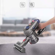ZEK 150W 10kpa Wireless Vacuum Cleaner Household Powerful Handheld Vertical Rechargeable Vacuum Cleaner With Mite Removal Brush, Plug Type:EU Plug