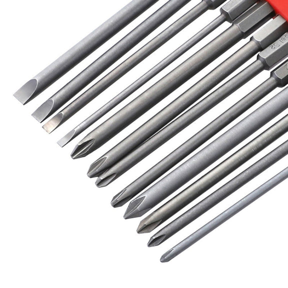 12 PCS / Set Screwdriver Bit With Magnetic S2 Alloy Steel Electric Screwdriver, Specification:3