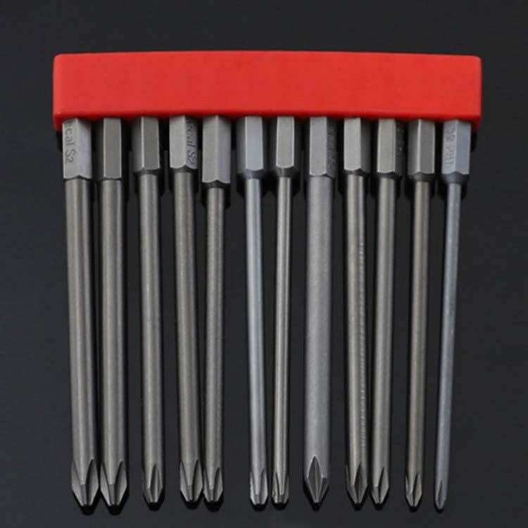 12 PCS / Set Screwdriver Bit With Magnetic S2 Alloy Steel Electric Screwdriver, Specification:13 - free shipping - PMC TechLife - Order now!