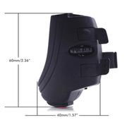 GM306 2.4GHz Wireless Finger Lazy Mice with USB Receiver(Black)