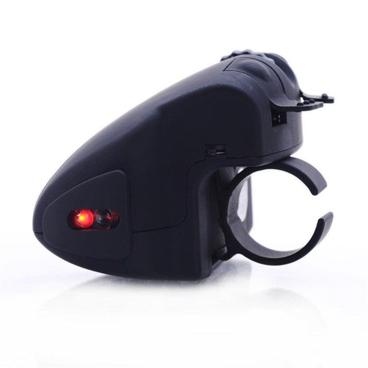 GM306 2.4GHz Wireless Finger Lazy Mice with USB Receiver(Black)
