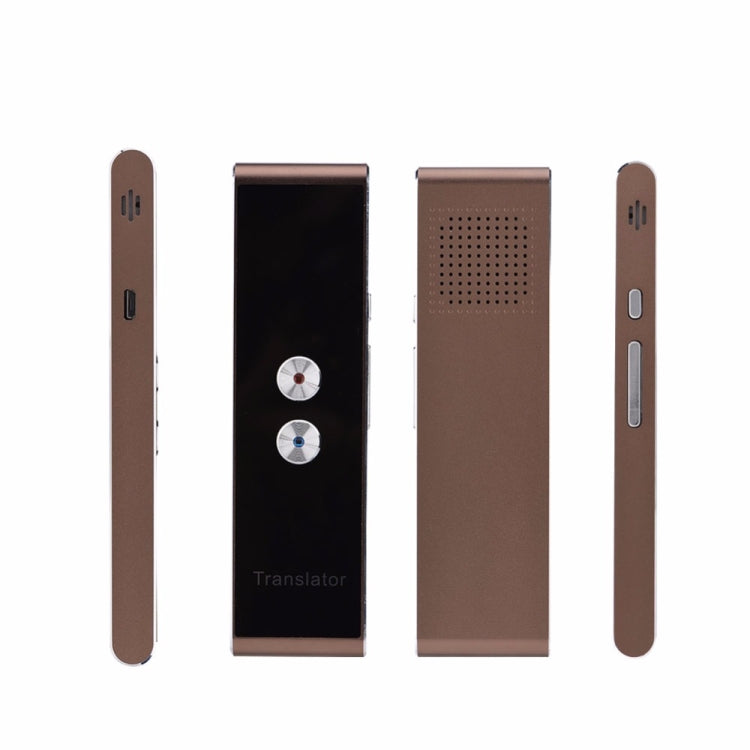 Portable Smart Voice Translator Upgrade Version for Learning Travel Business Meeting 3 in 1 voice Text Photo Language Translator(brown) -  by PMC TechLife | Online Shopping South Africa | PMC TechLife | Buy Now Pay Later Mobicred