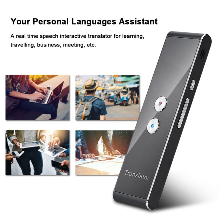 Portable Smart Voice Translator Upgrade Version for Learning Travel Business Meeting 3 in 1 voice Text Photo Language Translator(brown) -  by PMC TechLife | Online Shopping South Africa | PMC TechLife | Buy Now Pay Later Mobicred