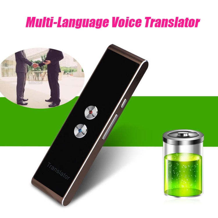 Portable Smart Voice Translator Upgrade Version for Learning Travel Business Meeting 3 in 1 voice Text Photo Language Translator(Black) -  by PMC TechLife | Online Shopping South Africa | PMC TechLife | Buy Now Pay Later Mobicred