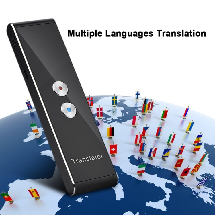 Portable Smart Voice Translator Upgrade Version for Learning Travel Business Meeting 3 in 1 voice Text Photo Language Translator(Black) -  by PMC TechLife | Online Shopping South Africa | PMC TechLife | Buy Now Pay Later Mobicred