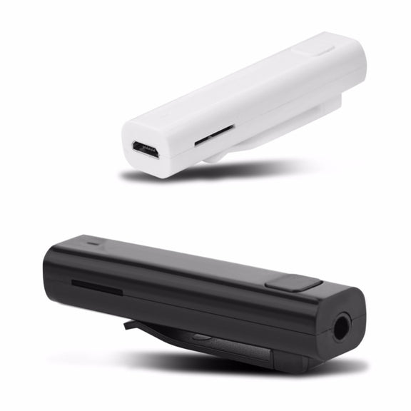 Bluetooth Receiver Smart Headphone Voice Translator 26 Multi-language Travel Business TF Card Voice Text Interpreter Earphone(Black)