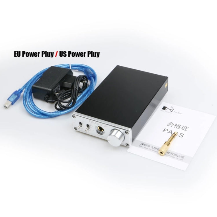 FX-AUDIO DAC-X6 Fever HiFi Fiber Coaxial USB Amp Digital Audio DAC Decoder 24BIT/192(Silver) - free shipping - PMC Jewellery - Order now!