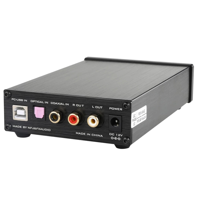 FX-AUDIO DAC-X6 Fever HiFi Fiber Coaxial USB Amp Digital Audio DAC Decoder 24BIT/192(Black) -  by PMC TechLife | Online Shopping South Africa | PMC TechLife | Buy Now Pay Later Mobicred